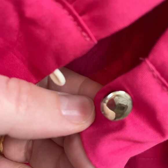 NWT Nasty Gal Sleeve It Out Puff Sleeve Cropped Blouse in Hot Pink - Picture 5 of 9